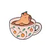 Gatito en Taza Dulce