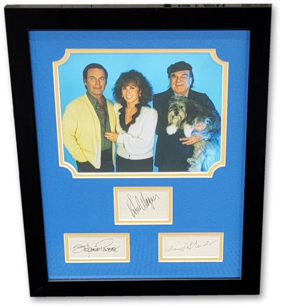 Hart to Hart Cast Signed Autographed Framed Photo Poster painting Cut Collage Wagner Powers BAS