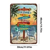 Seaside - Metal Tin Signs(8*12Inch/12*16Inch) - Bar