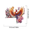 (US Local)Flower Phoenix  Diamond Painting Door Corner Sign DIY Door Frame Decor