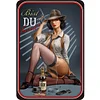Gangster Pin Up Girl - Metal Tin Signs(8*12Inch/12*16Inch)