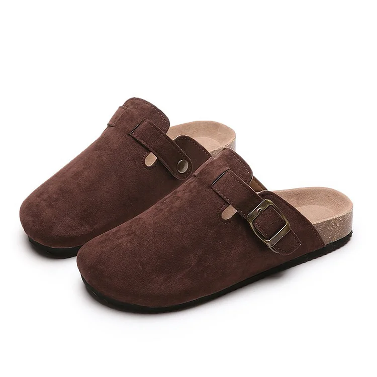 Moccasins Suede and Leather Clogs