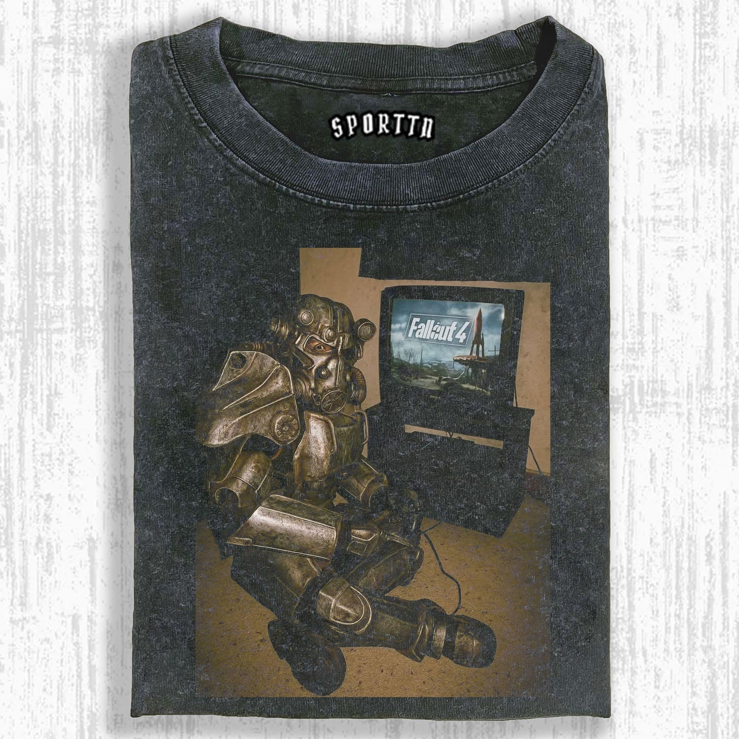 FALLOUT 4 POWER ARMOR GAMER MOMENT T-SHIRT