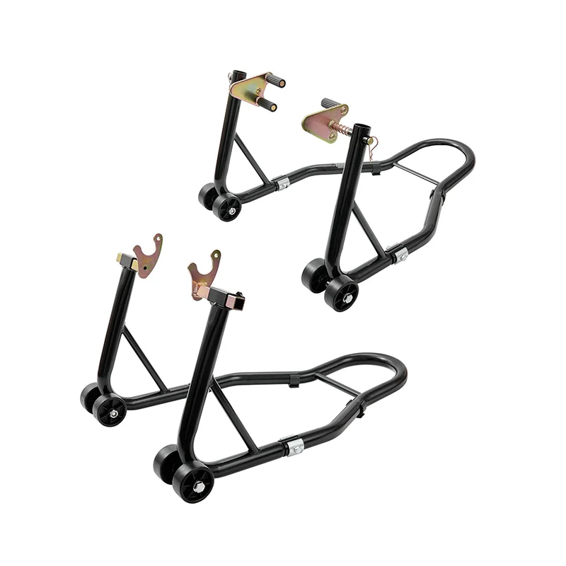 Motorcycle Front Rear Wheel Combo Stand Lift Stand