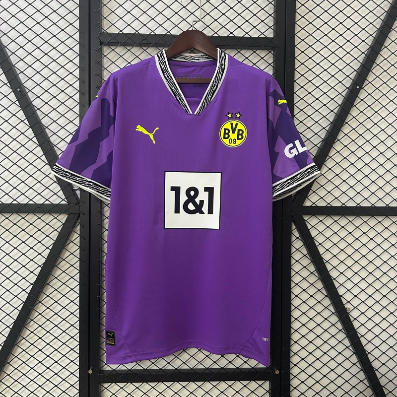 25/26 Dortmund Purple Football Shirt Thai Quality