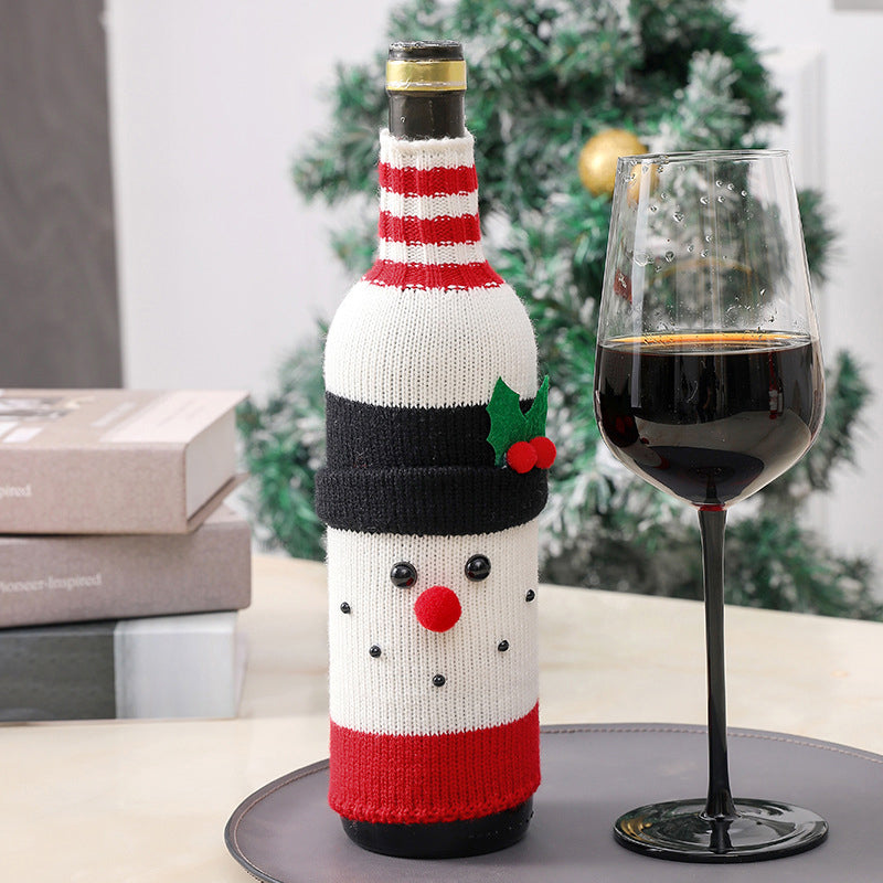 🍷☃️$9.99🍾 - Christmas Decorative Santa Wine Bottle Cover