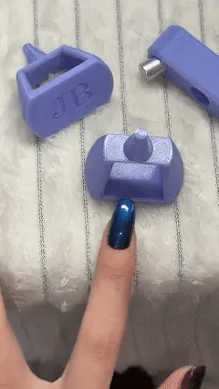 Glass bead cat-eye nail magnet tool demo