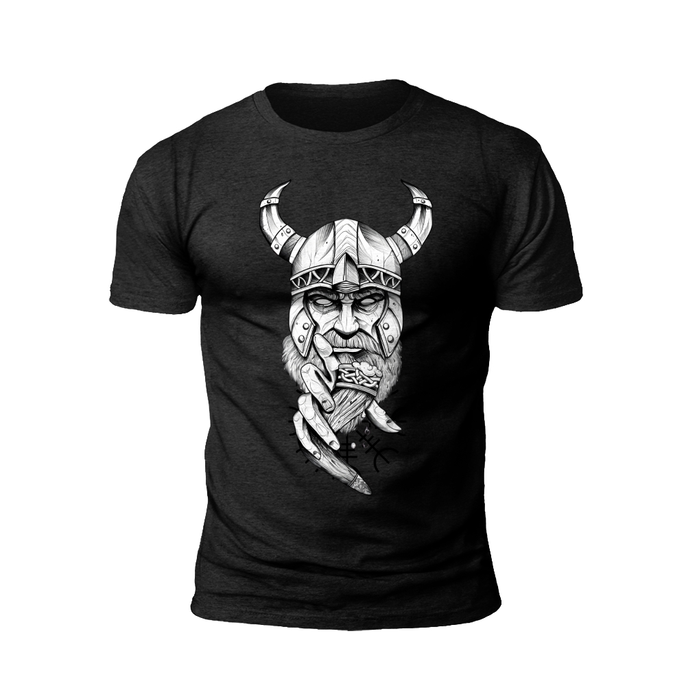 Viking Fury: The Horned Helm t-shirt