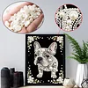 Diamond Painting-DIY Special Shaped Drill Pearl Painting Dog(30x40cm)