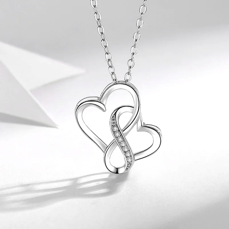 👩Mother & Daughter👧- Always  HEART TO HEART Necklace💕