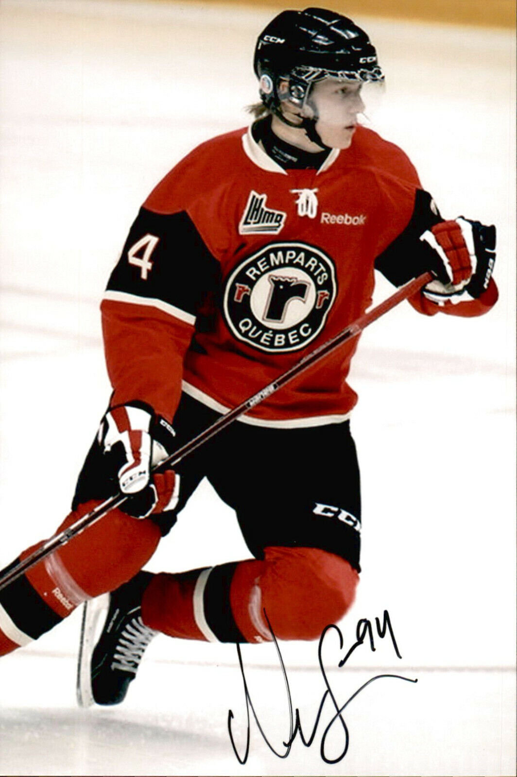 Nick Sorensen SIGNED 4x6 Photo Poster painting QUEBEC REMPARTS / ANAHEIM DUCKS #3