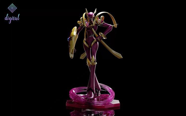 Royal Knights Series 001 Crusadermon & 002 Dynasmon - Digimon Resin Statue - Digital-Studio [Pre-Order]-shopify