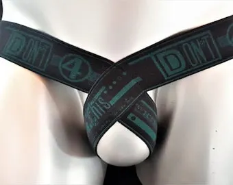 pornhint Pornhint Sling Thong Cockstrap ouvert Push Up Slip Men's Toy Gay black/patrol available in sizes S, M, L, XL