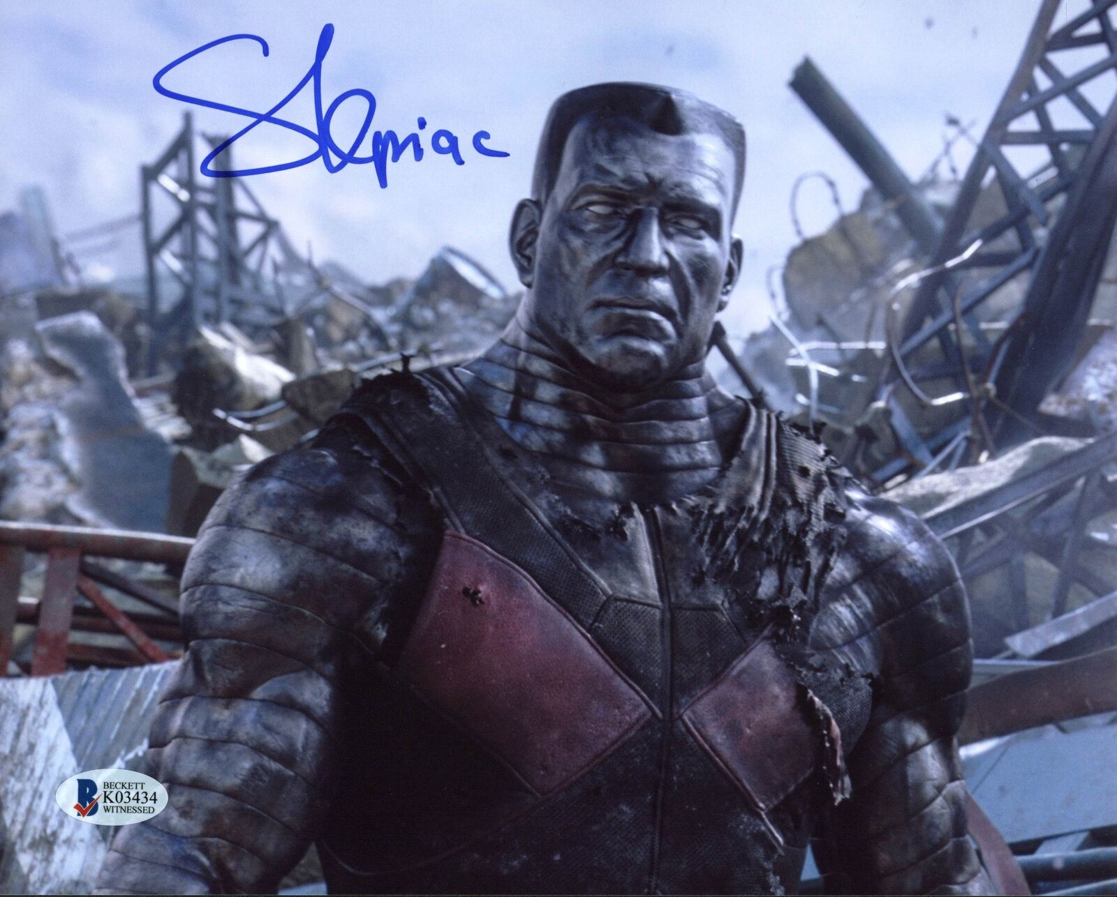 Stefan Kapicic Deadpool Authentic Signed 8x10 Photo Poster painting Autographed BAS Witnessed 7