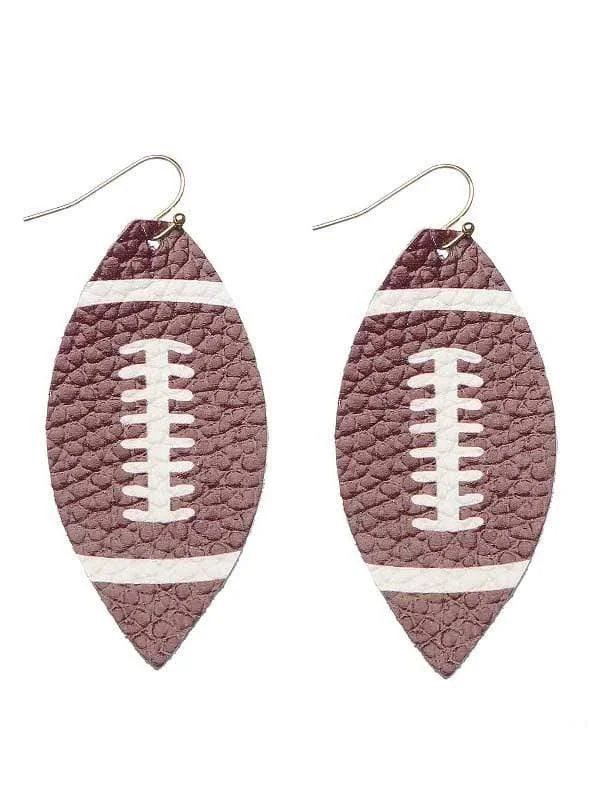Football Earrings