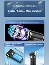 Mini Turbo Fan Electric Air Duster Strong Power USB Rechargeable for Outdoor Use