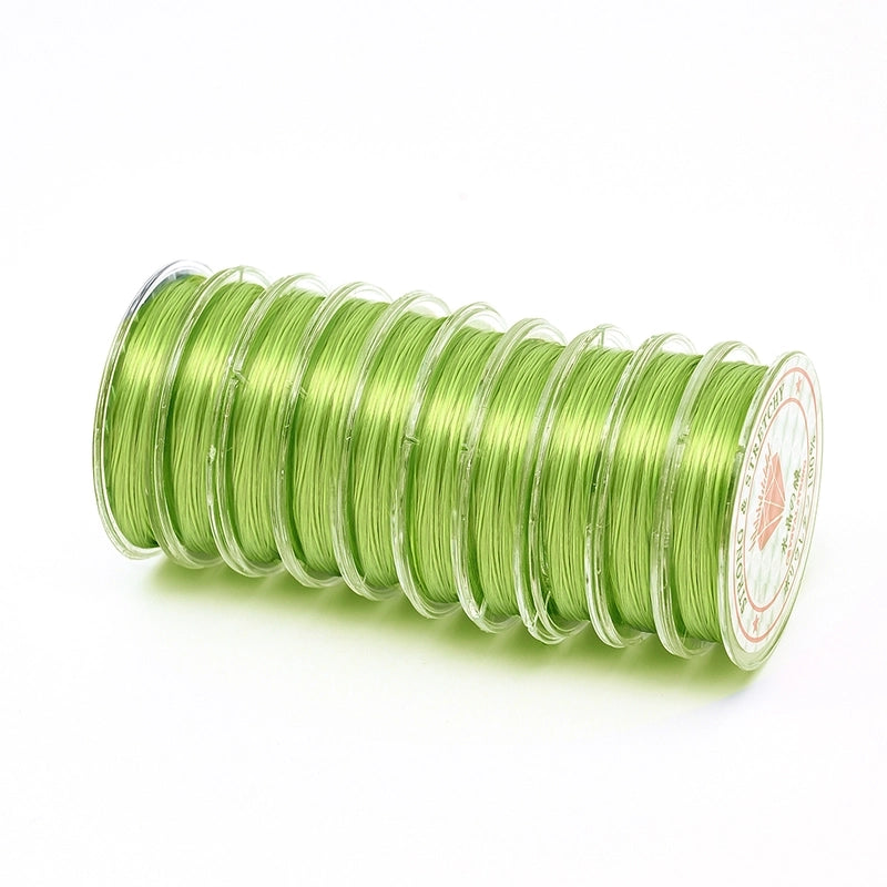 10 Rolls/Package Spandex Wire Diameter: 0.8mm Jewelry Accessories