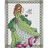 Peace Angel-14CT Stamped Cross Stitch 28*34cm/11.02*13.39in
