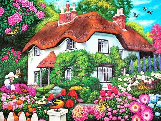 Diamond Painting - Full Round/Square Drill - Scenery(30*40 - 50*60cm)