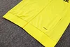 Joyfball 2024/2025 Flamenco Long Zipped Jacket Yellow Soccer Jersey 1:1 Thai Quality 