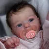 [Heartbeat💖 & Sound🔊] 18" Lifelike Reborn Baby Toddler Girl Grema Has Realistic Skin Blue Eyes and Brown Hair - RBBI-Myrebornbabydoll&reg; Myrebornbabydoll&reg;