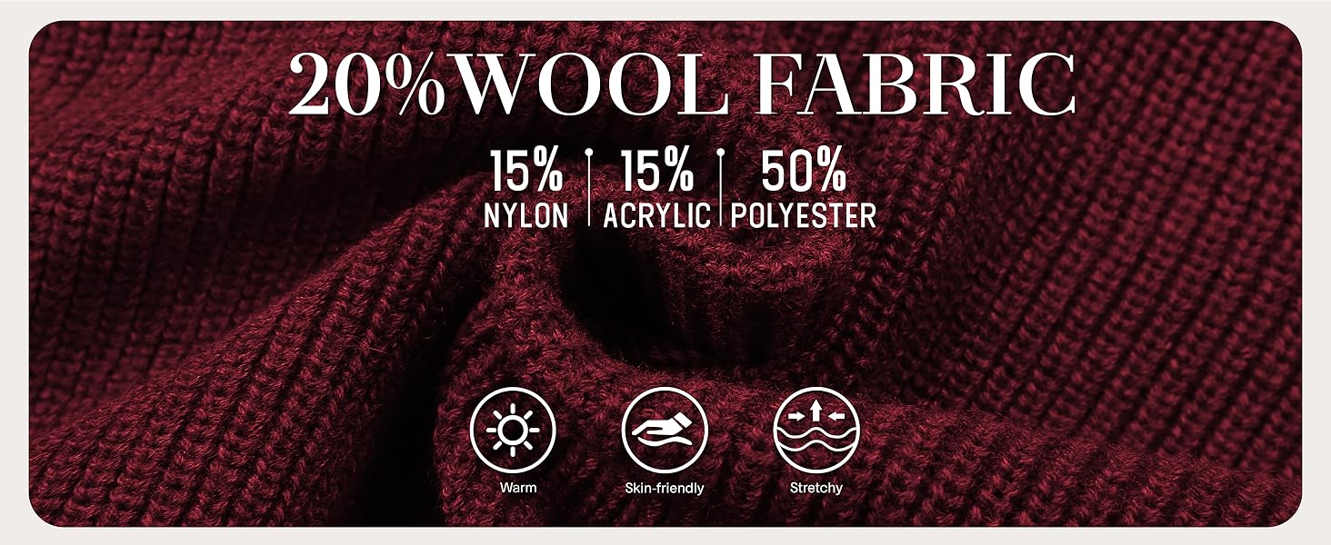 Kallspin Men's Wool Blend Shawl Collar Cardigan Sweater