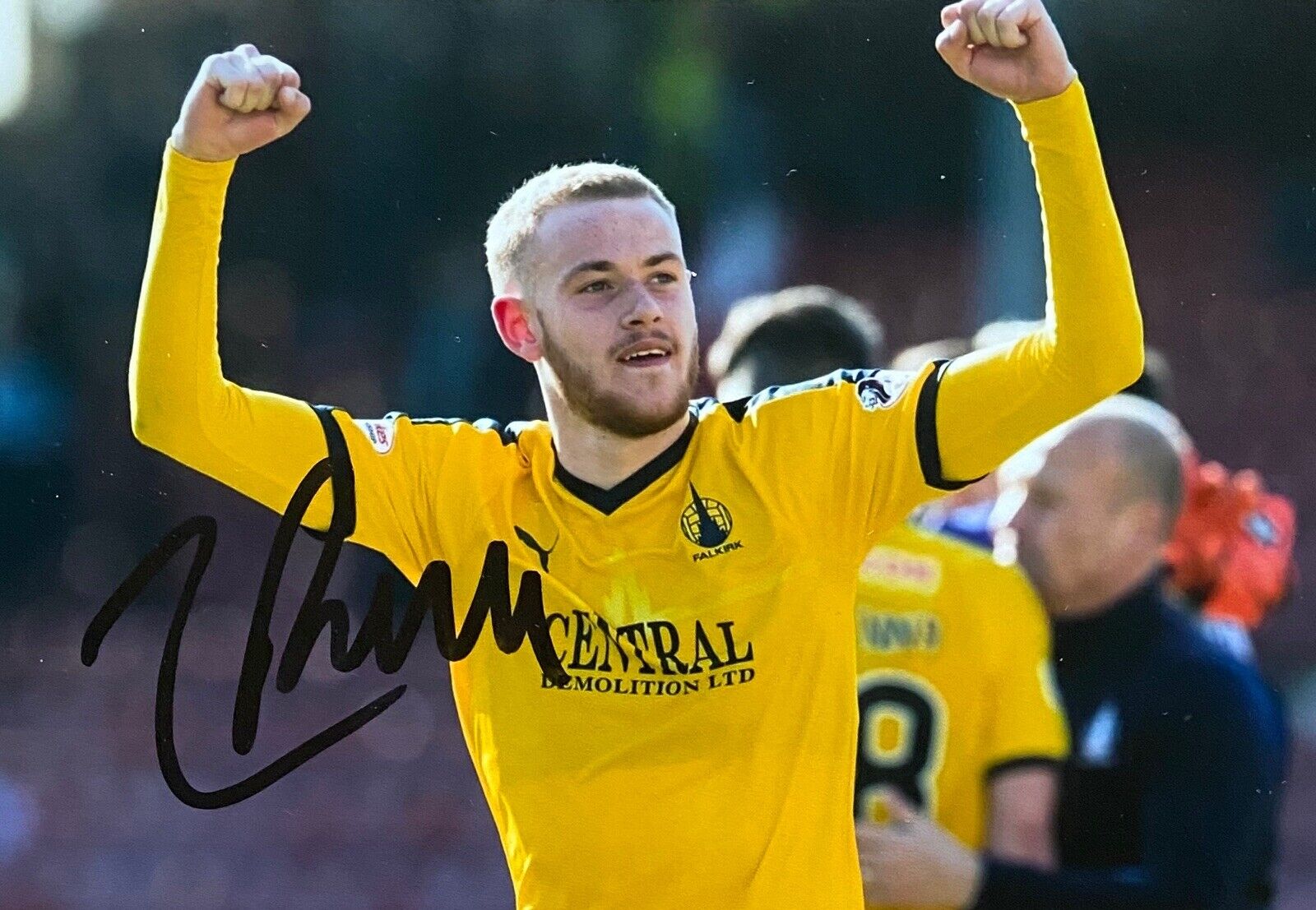 Zak Rudden Genuine Hand Signed 6X4 Photo Poster painting - Falkirk