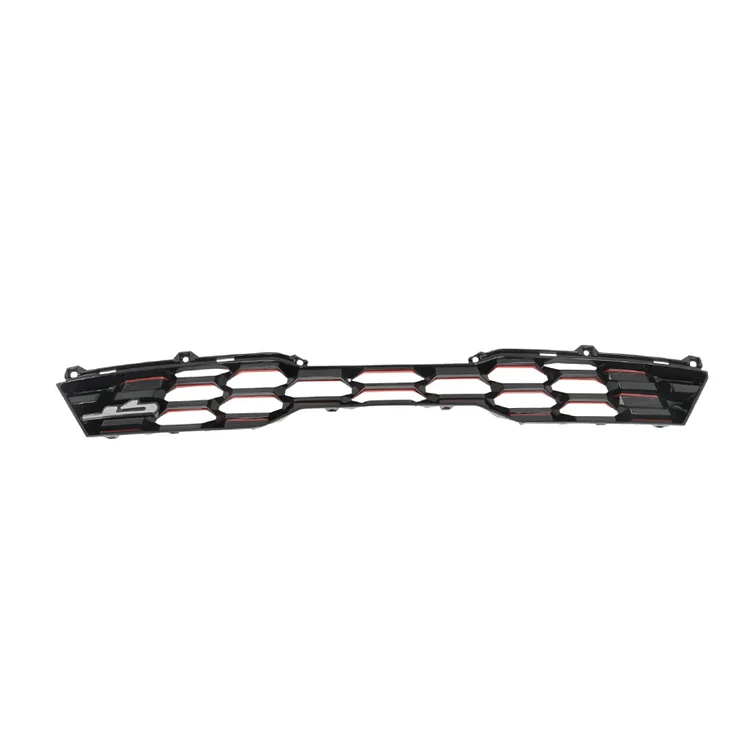 SEBLAFF Front Grille Upper Black and Red Mesh Style Grill Replacement for 2022 2023 Forte GT 86350M6610