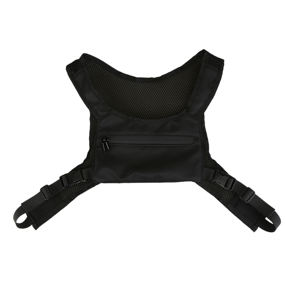 

Street Shoulder Bags Men Nylon Waistcoat Hip Hop Chest Pouch, 501 Original