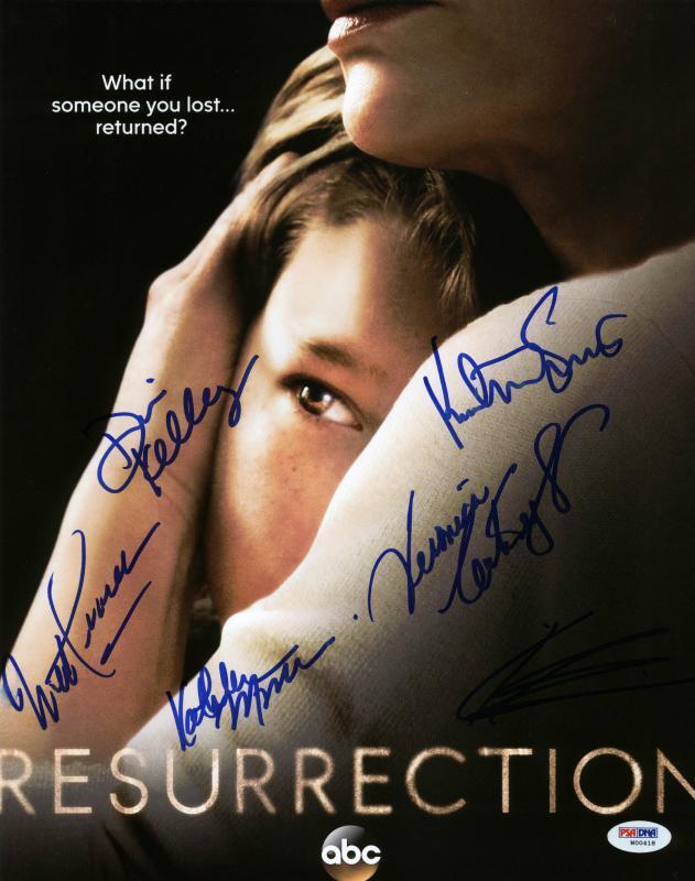 Resurrection Cast (6) Craven, Kelly + Signed Authentic 11X14 Photo Poster painting PSA #W00418