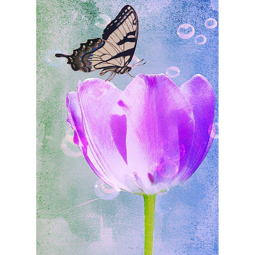 

Flying Butterfly - Round Drill Diamond Painting - 30x40cm, 501 Original