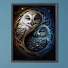 （AB/Round Drills)Owl-Full Diamond Painting 40*55CM