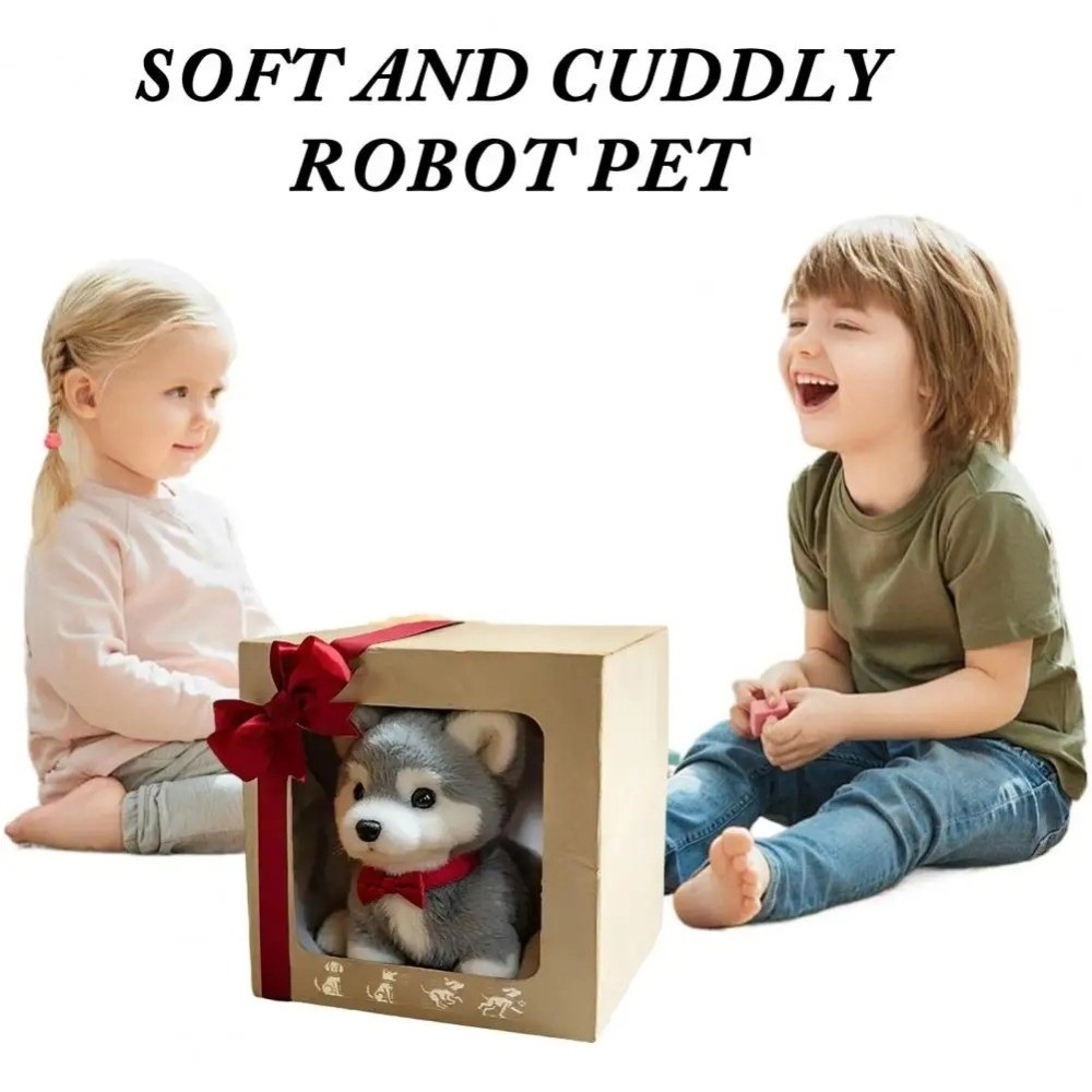Tegooe Interactive Plush Robot Puppy Toy - Walking