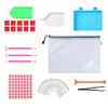 Diamond Painting Tool Kit DIY Embroidery Pen Glue Storage Box Mesh Bag Sets