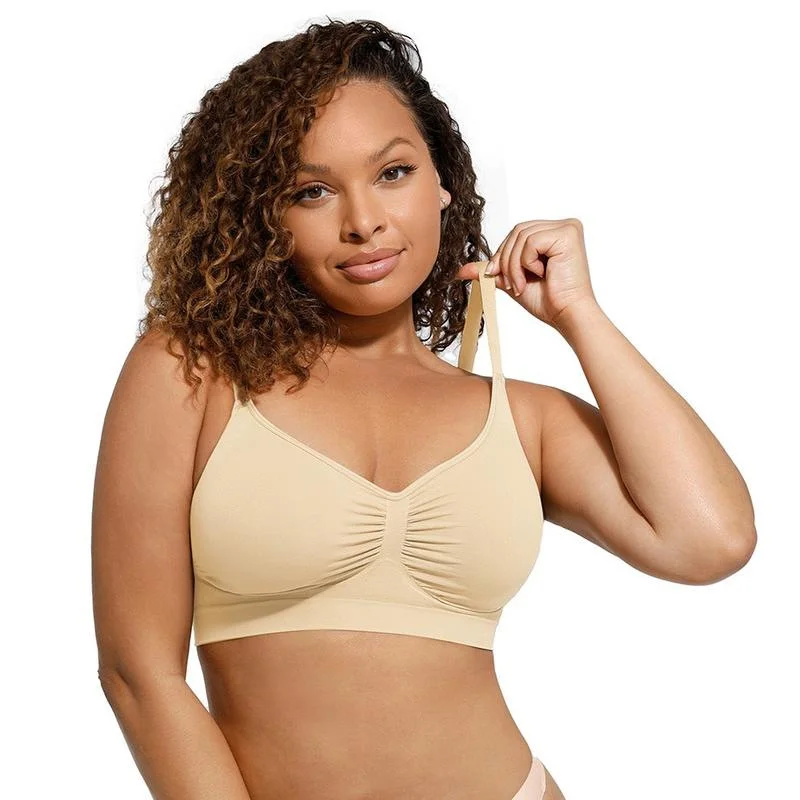 🔥 Feelingirl Everyday Wireless Bra Unlined Soft Bra