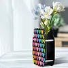 (US Local)Love Acrylic Double Sided Special Shape Diamond Painting Vase for Home Decor