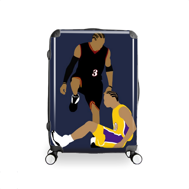 Allen Iverson Stepover, Basketball Hardside Luggage