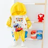 Kid Baby Boy Autumn Cartoon Hooded Tracksuit Sports Outfits 2 Pcs