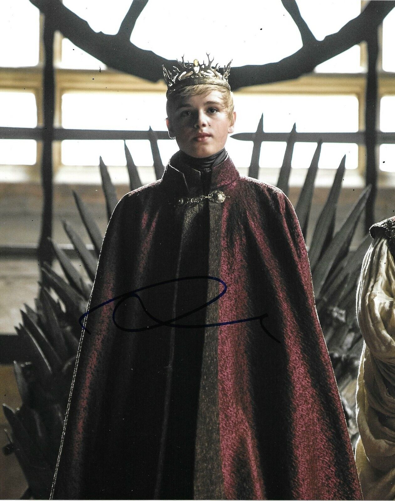 Dean-Charles Chapman Signed Game Of Thrones 10x8 Photo Poster painting AFTAL