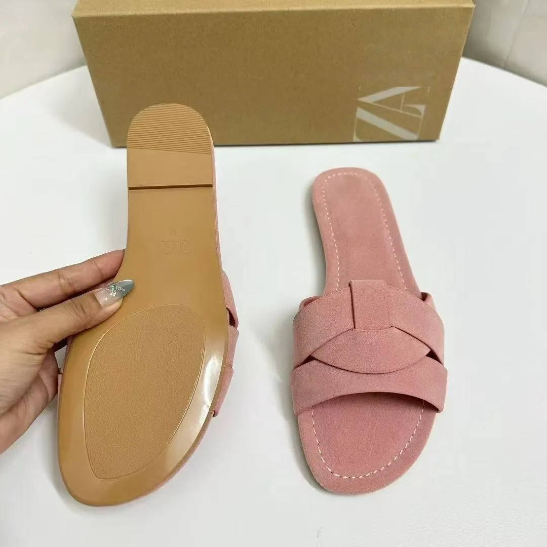 Breakj Breakj Home 2025 New Wearing Sandals Women's Fashion Leather Shoes