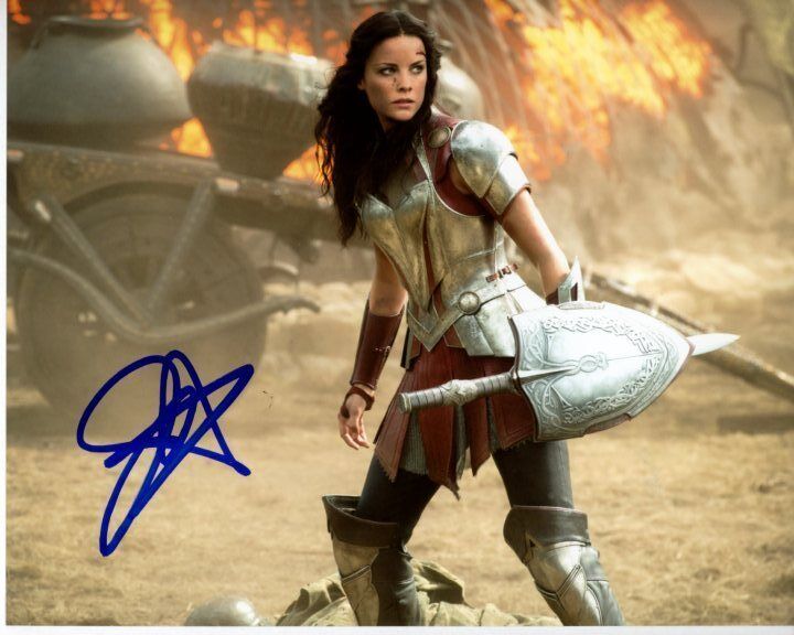 JAIMIE ALEXANDER Signed Autographed THOR LADY SIF Photo Poster painting