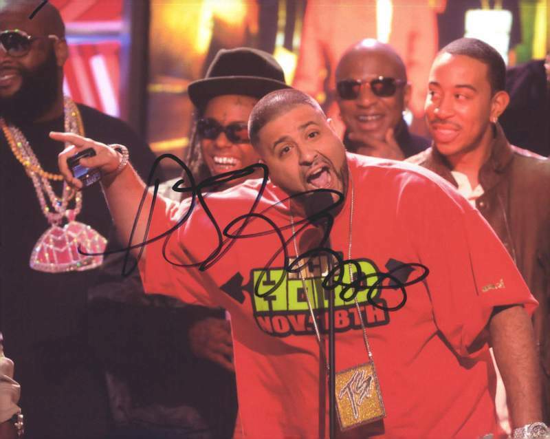 Dj Khaled authentic signed rap 8x10 Photo Poster painting W/Certificate Autographed (A0247)