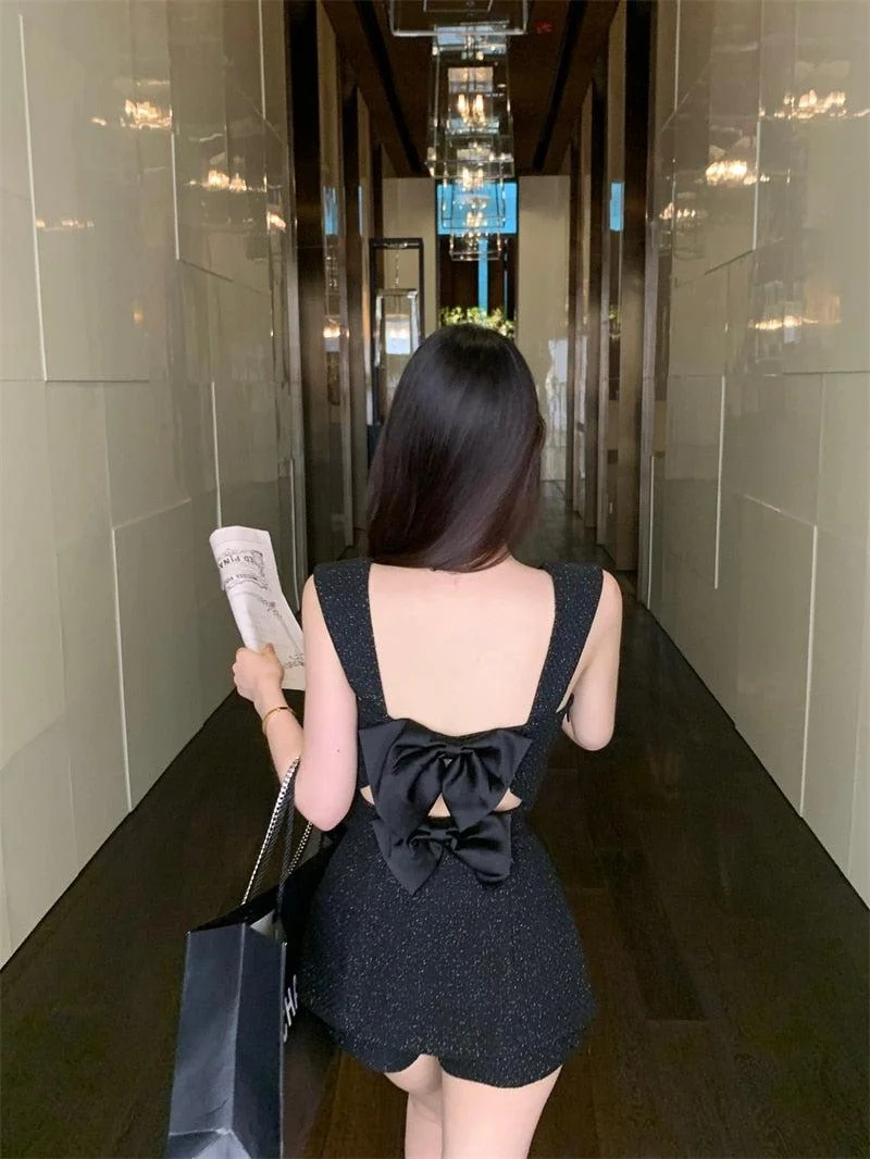 Brownm Top & Shorts Two Piece Set