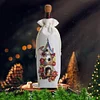 DIY Diamond Painting Wine Bags Diamond Art Liquor Bottle Covers Kit(Flower Birdcage)