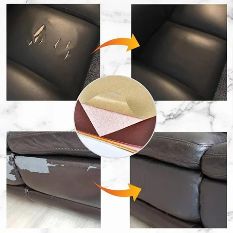 LAST DAY 49% Off - Self-Adhesive Leather Refinisher Cuttable Sofa Repair