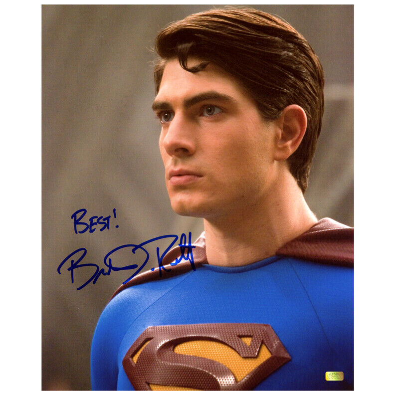 Brandon Routh Autographed Superman Returns 16x20 Scene Photo Poster painting