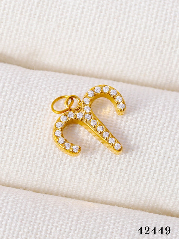 1 Piece 1 Set 304 Stainless Steel Constellation Pendant Chain Jewelry Accessories