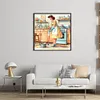 Modern Housewife-11CT Stamped Cross Stitch 40*40cm/15.75*15.75in tapestrymarket