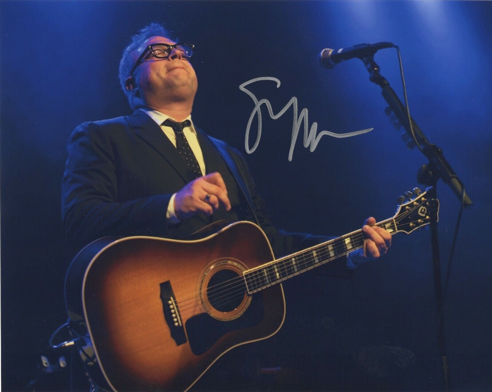 STEVEN PAGE SIGNED AUTOGRAPH 8X10 Photo Poster painting BARENAKED LADIES PROOF #5
