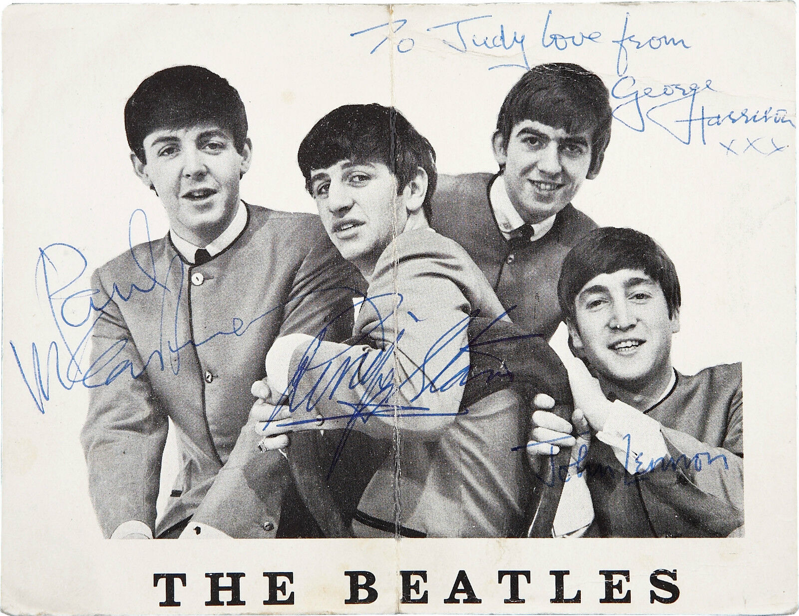 THE BEATLES Signed Photo Poster paintinggraph - Rock & Pop Band - preprint